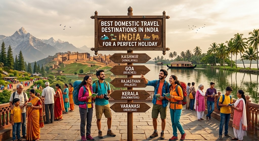 Best Domestic Travel Destinations in India for a Perfect Holiday